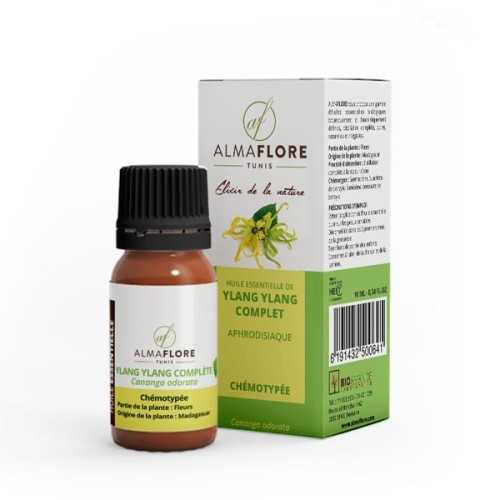 ALMAFLORE HUILE ESSENTIELLE YLANG YLANG COMPLET 10ML