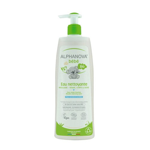 ALPHANOVA BEBE BIO EAU NETTOYANTE MICELLAIRE 500L