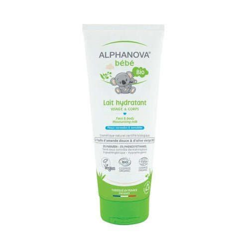 ALPHANOVA BEBE BIO LAIT HYDRATANT VISAGE&amp;CORPS 200ML.