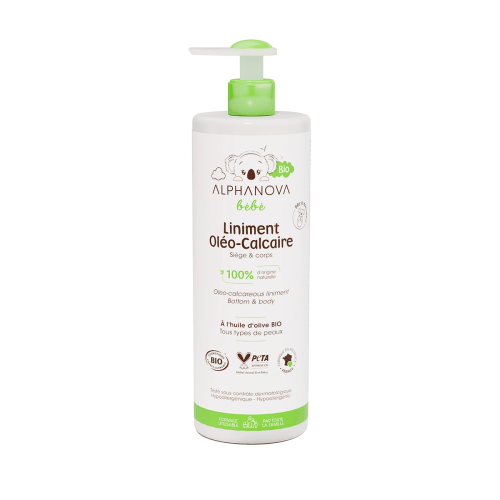 ALPHANOVA LINIMENT OLEO CALCAIRE BIO 400ML.