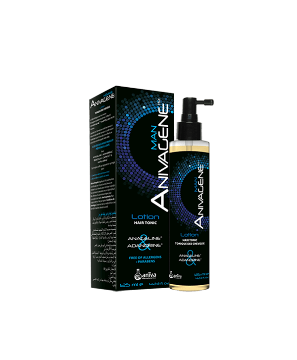 ANIVAGENE LOTION TONIQUE CAPILLAIRE HOMME 125ML.