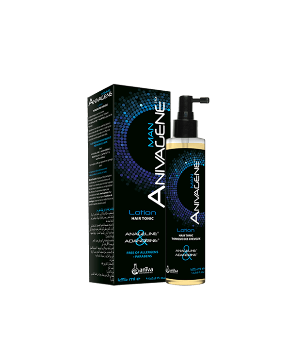ANIVAGENE LOTION TONIQUE CAPILLAIRE HOMME 125ML.