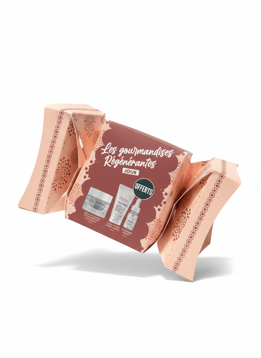 Coffret Avène Les Gourmandises Régénérantes Jour - Aqua Gel - Crème + Cold Cream Mains 50ml + Hydrance Boost 10ml Offerts - La Grande Para