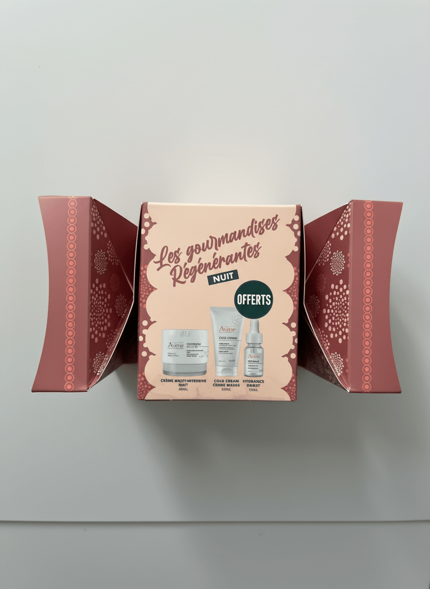 Coffret Avène Les Gourmandises Régénérantes Nuit - Crème Multi - Intensive + Cold Cream Mains + Hydrance Boost Offerts - La Grande Para