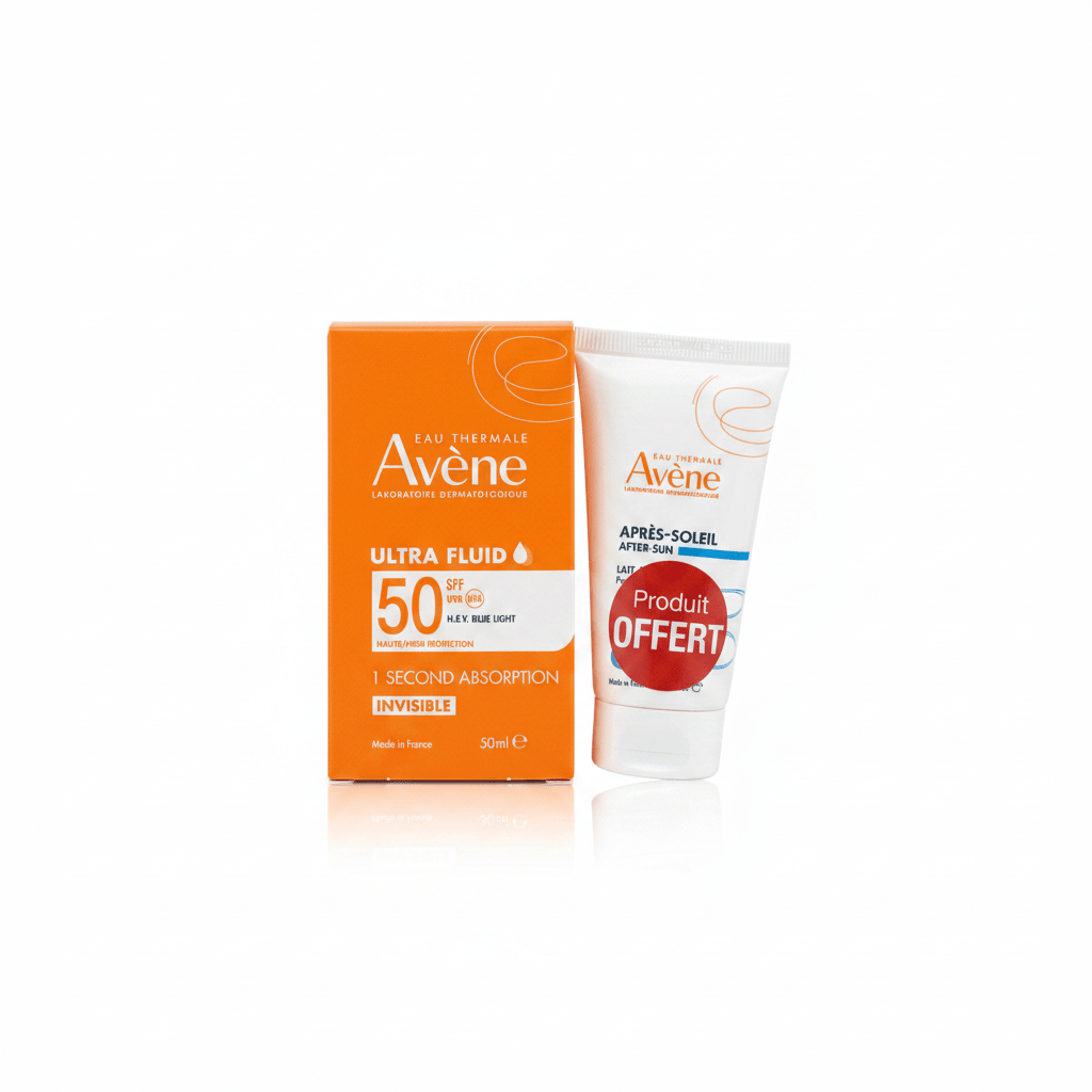 AVENE ECRAN ULTRA FLUID INVISIBLE SPF50+ LAIT AP SOLAIRE OFFERT - La Grande Para