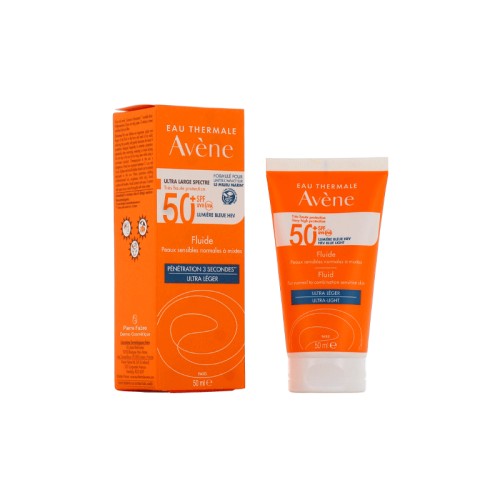 AVENE ECRAN FLUIDE NORMALES A MIXTES SPF50+ 50ML