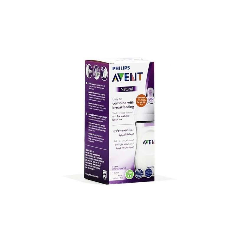 Philips AVENT BIBERON NATUREL 260ML.