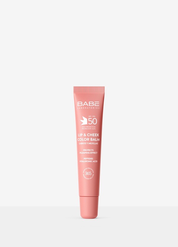 Babé Baume Couleur Lèvres & Joues SPF50 Rose 20ml