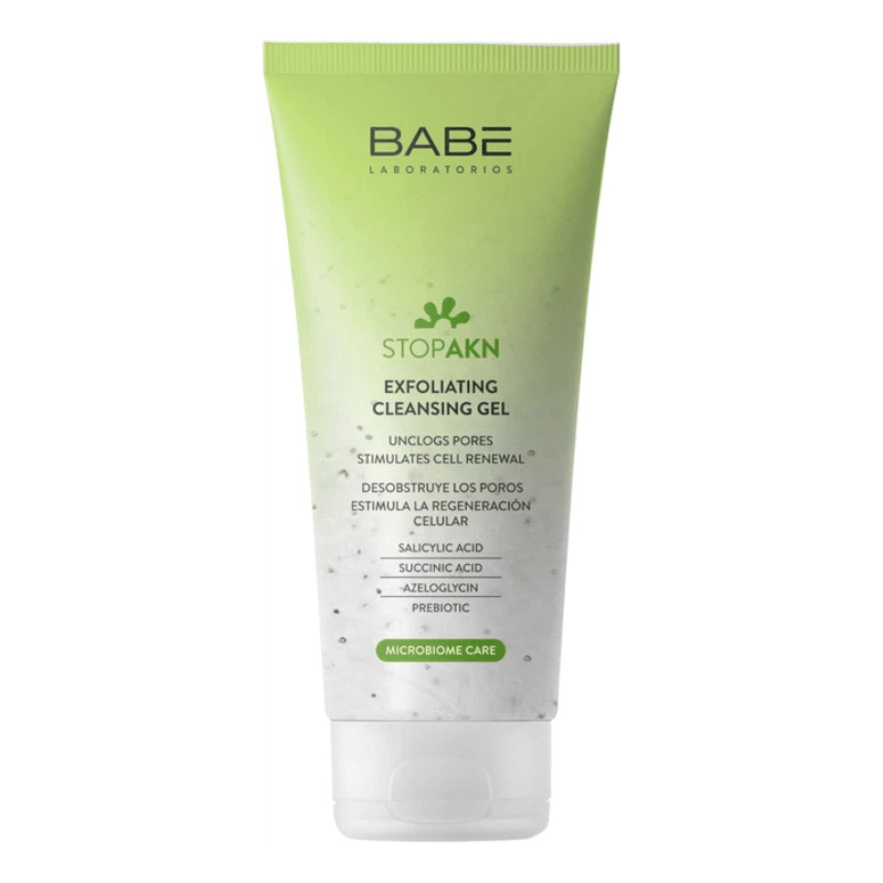 Babe Laboratorios Stop AKN Gel Exfoliant Nettoyant 200ml 1