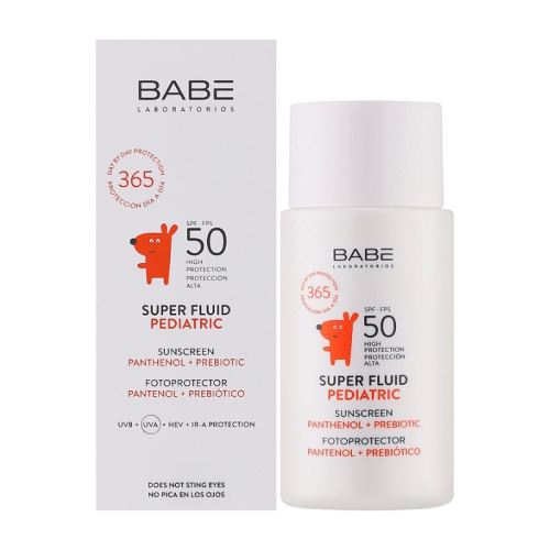 BABE SUPER FLUID PEDIATRIC 50 SPF 50ML.