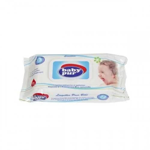 BABY PUR LINGETTES 72 PIECES.