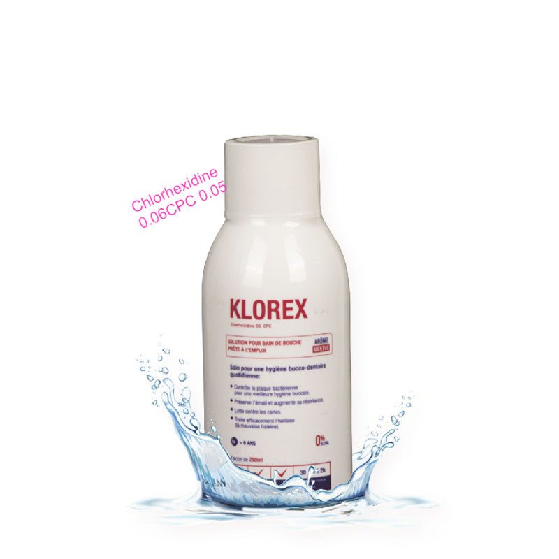 KLOREX Bain de bouche - 250ml.