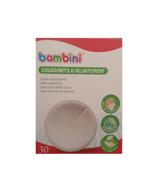 Bambini Coussinets d'Allaitement 30 pièces.