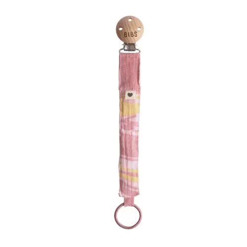 BIBS PACIFIER CLIP SUCETTE ATTACHE TETINE FILLE.