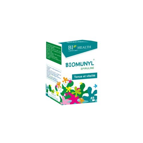 BIO HEALTH BIOMUNYL SPIRULINE 45 GELULES.