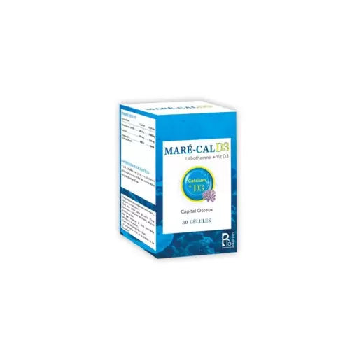 BIO HEALTH MARE CAL D3, 30 GELULES