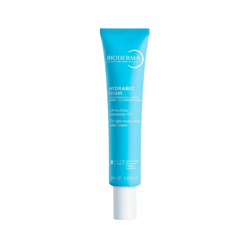 Bioderma Hydrabio Crème d'Eau Hydratante Légère 40ml - Texture gel-crème pour peaux mixtes