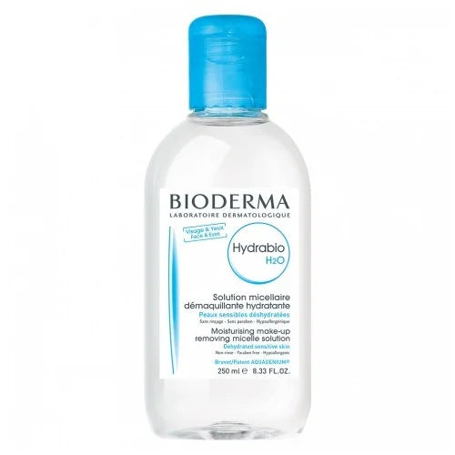 BIODERMA HYDRABIO H2O SOLUTION MICELLAIRE DEMAQUILLANTE HYDRATANTE PEAUX SENSIBLES