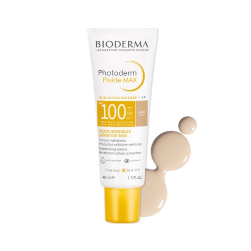 BIODERMA PHOTODERM FLUIDE MAX TEINTE CLAIRE SPF 100+ 40ML