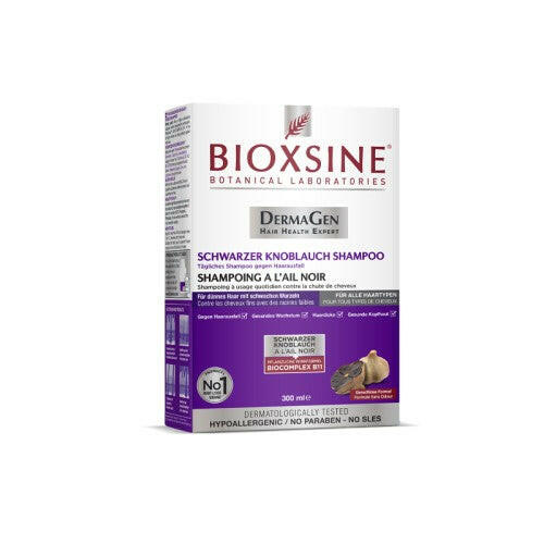 BIOXSINE SHAMPOOING VEGETAL A L'AIL NOIR 300ML ..