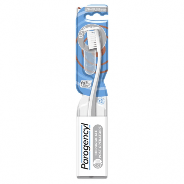 PAROGENCYL Brosse à Dents Chirurgicale Post-Opératoire 8/100 Ultra-Souple.