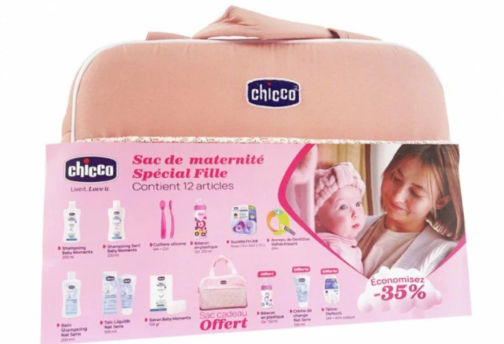 CHICCO SAC MATERNITE GARCON 13 ARTICLES - La Grande Para