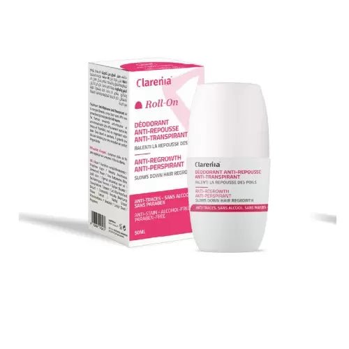 CLARENIA DEODORANT ANTI REPOUSSE ANTI TRANSPIRANT 50ML.