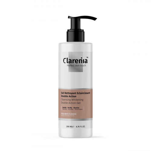 CLARENIA GEL NETTOYANT ECLAIRCISSANT DOUBLE ACTION PNS - 200 ml