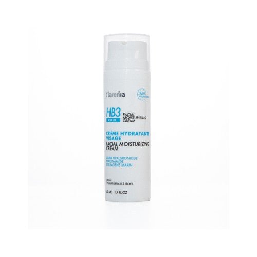 CLARENIA HB3 CREME HYDRATANTE VISAGE RICHE,50ML.