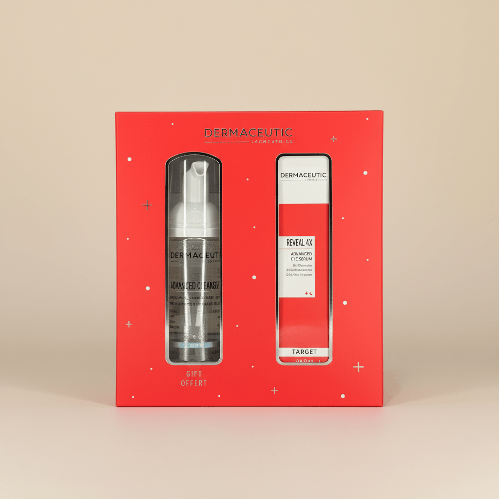 Coffret Dermaceutic Reveal 4X Sérum Yeux 15ml + Advanced Cleanser 50ml Offerte - La Grande Para
