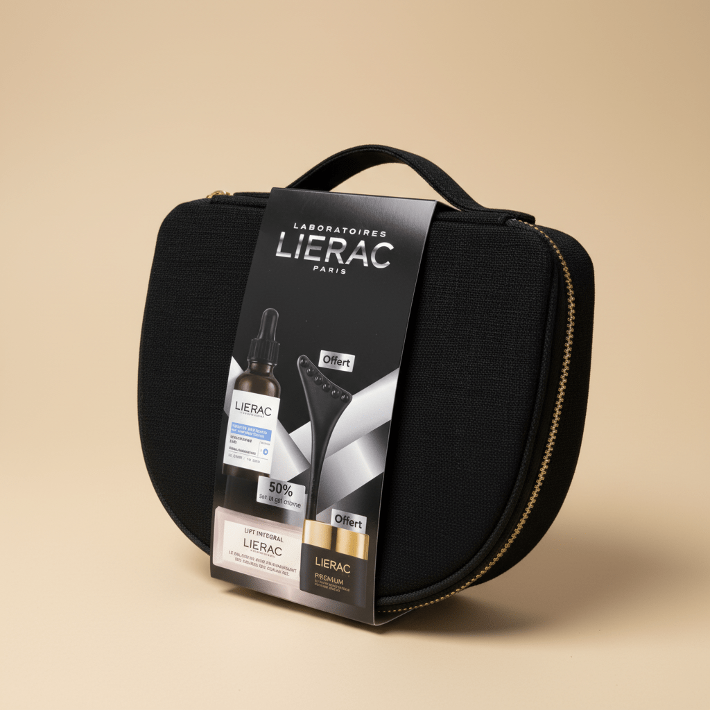 Coffret Lierac Niacinamide Pur 30ml + Lift Integral Gel - Crème - 50% + Gua Sha + Premium Offerts - La Grande Para