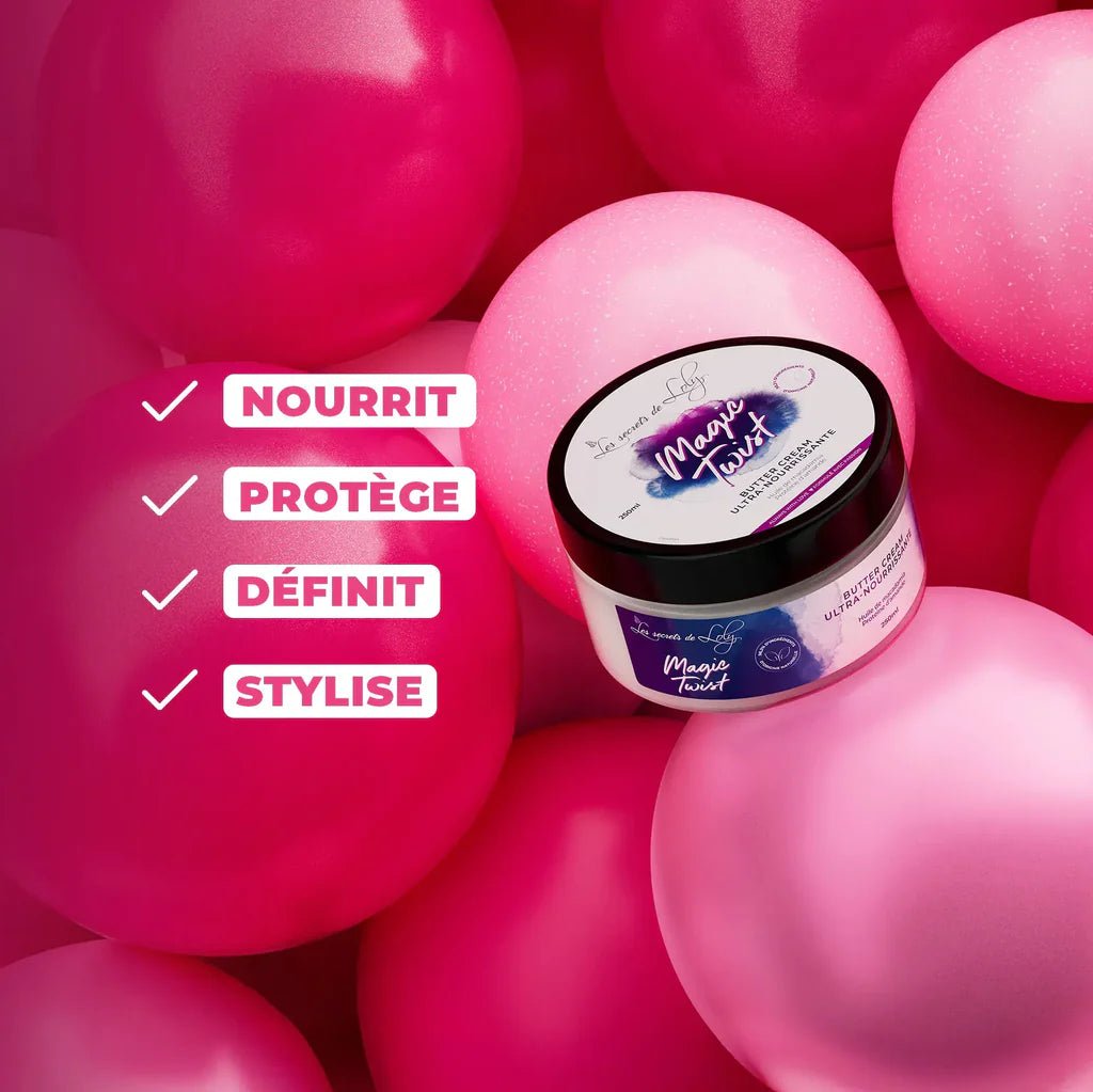 Magic Twist – Butter Cream Ultra Nourrissante Coiffante 250ml | Les Secrets de Loly - La Grande Para