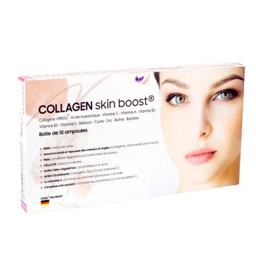 COLLAGEN SKIN BOOST 10 AMPOULES.