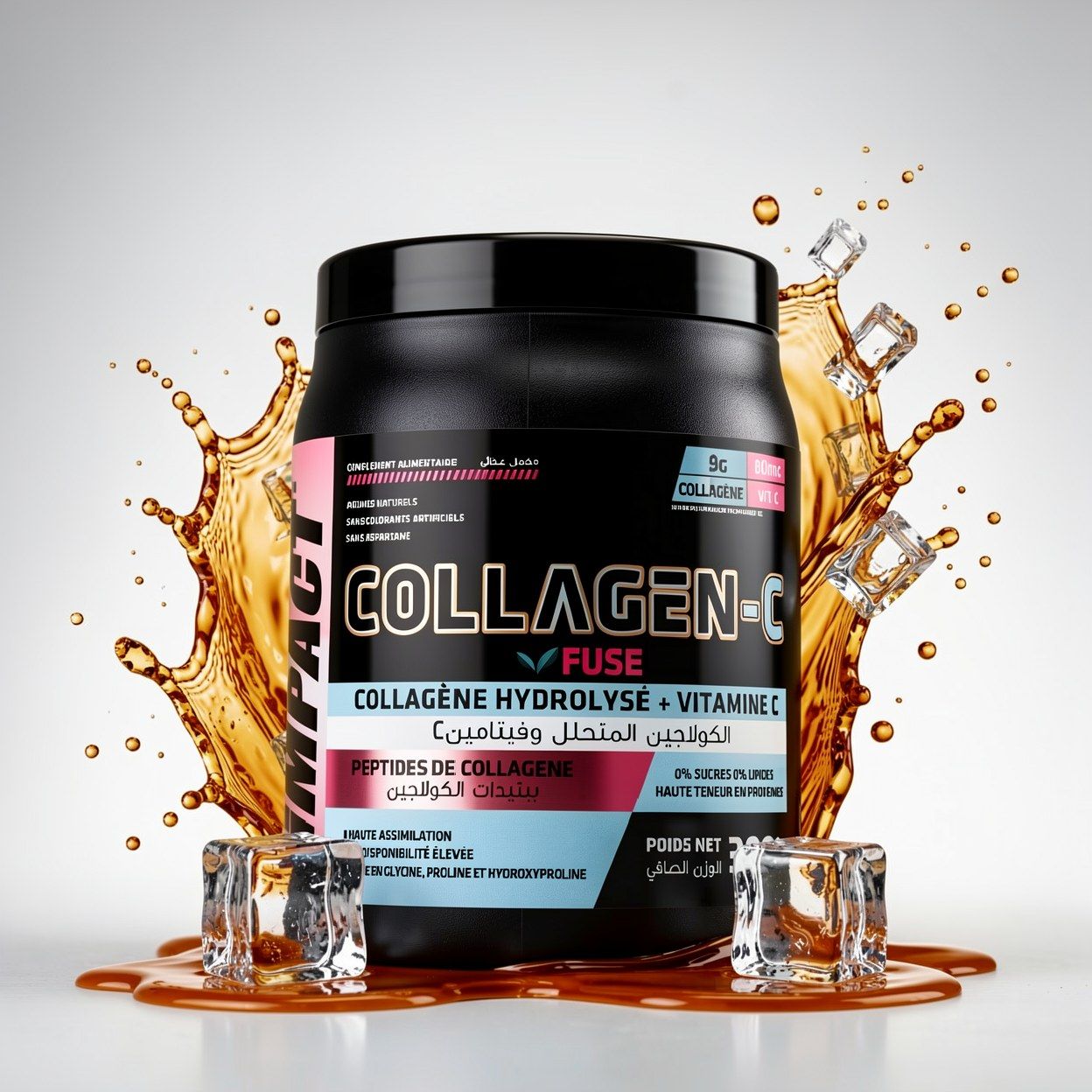 IMPACT Collagène C Fuse - Peptides Actifs 300g - La Grande Para