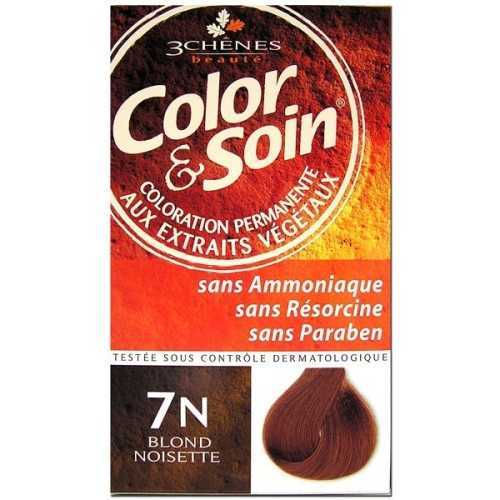 COLOR & SOIN COLORATION BLOND NOISETTE 7N.