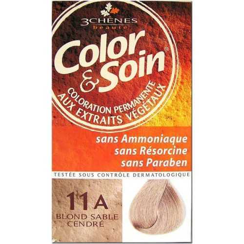 COLOR & SOIN COLORATION BLOND SABLE CENDRE 11A.