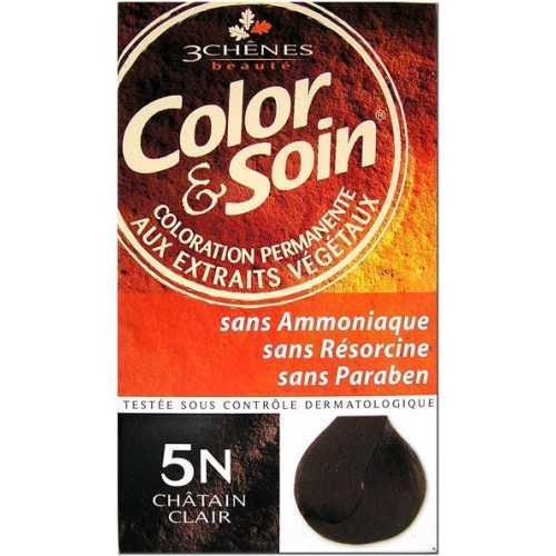 COLOR & SOIN COLORATION CHATAIN CLAIR 5N.