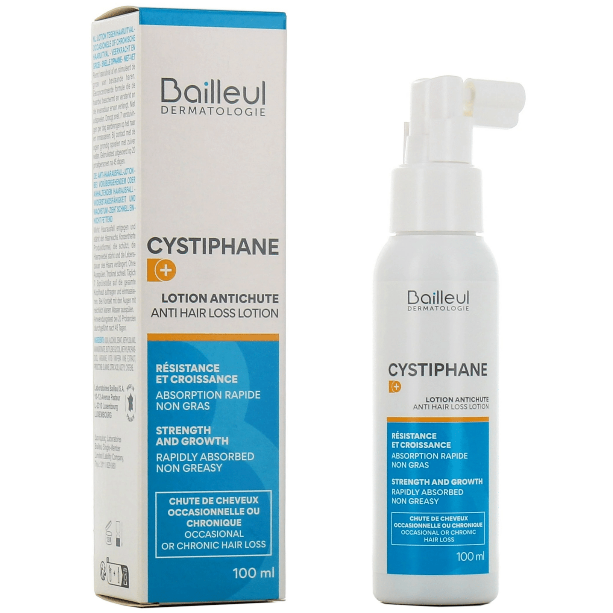 CYSTIPHANE LOTION ANTI-CHUTE 100ML - La Grande Para