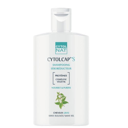 CYTOLNAT CYTOLCAP S SHAMPOOING SEBOREDUCTEUR CHEVEUX GRAS 200ML.