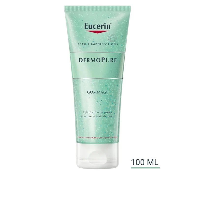 Eucerin DermoPure Gommage - Exfoliant Peau à Imperfections 100ml