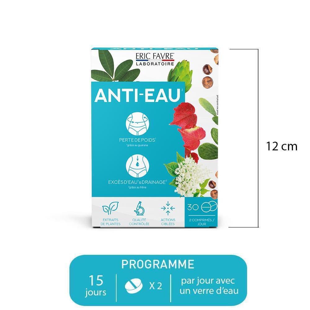 ERIC FAVRE ANTI-EAU 30 COMPRIMES.