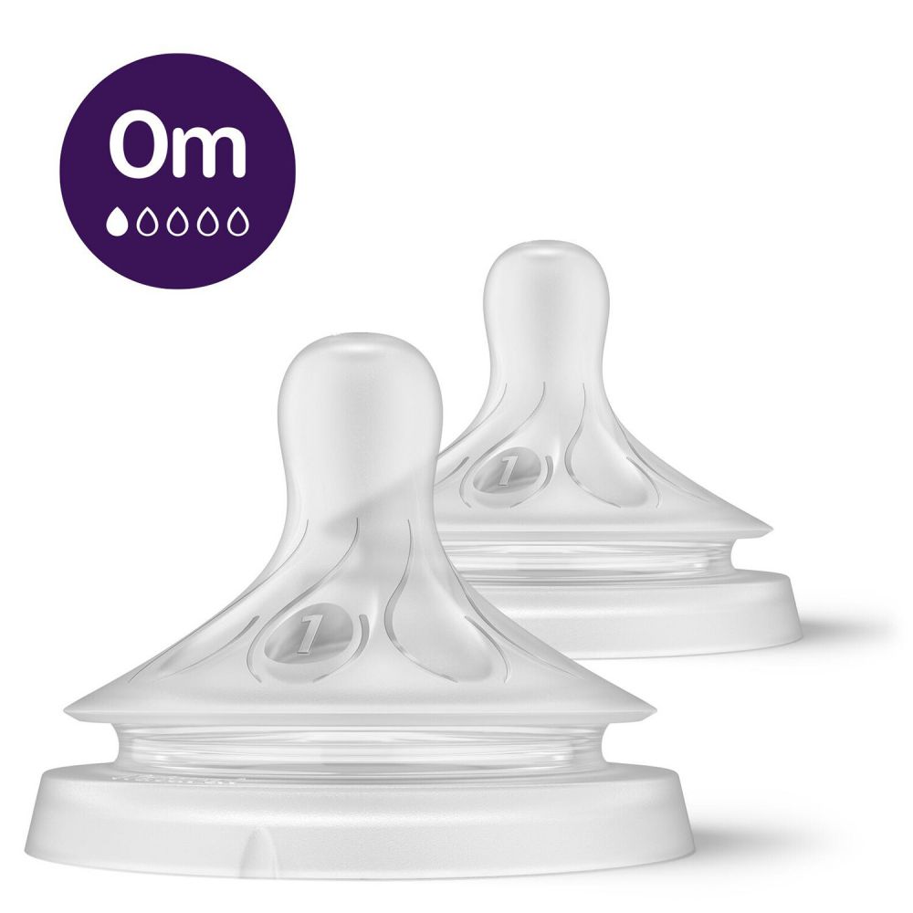 Avent Natural Response Tétine 0M Flow 1 SCY961/02.