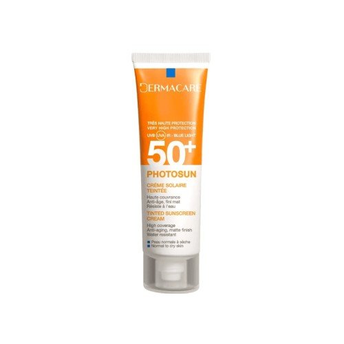 DERMACARE PHOTOSUN CREME PROTECTRICE TEINTEE 1.5 PEAU NORMAL A SECHE SPF50+ 50ML.