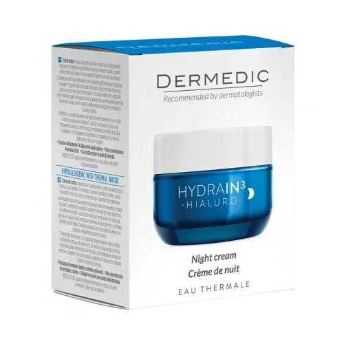 DERMEDIC HYDRAIN 3 CREME DE NUIT HYDRATANTE ANTI-AGE 55 ML