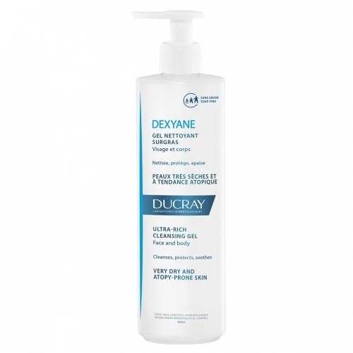 DUCRAY DEXYANE GEL NETTOYANT SURGRAS 400 ML.