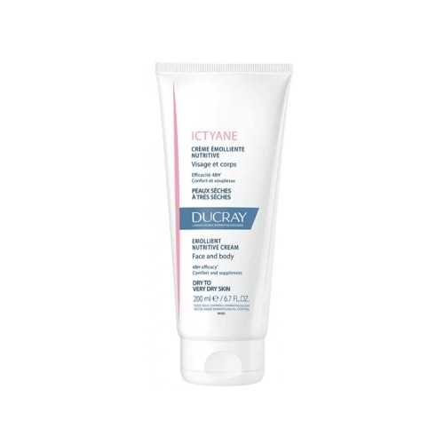 DUCRAY ICTYANE CREME EMOLLIENTE NUTRITIVE VISAGE ET CORPS 200ML