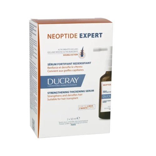 DUCRAY NEOPTIDE EXPERT SERUM FORTIFIANT REDENSIFIANT 2*50ML.