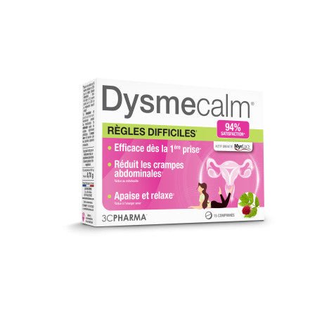 DysmeCalm Règles difficiles – 15 comprimés | Les 3 Chênes 1