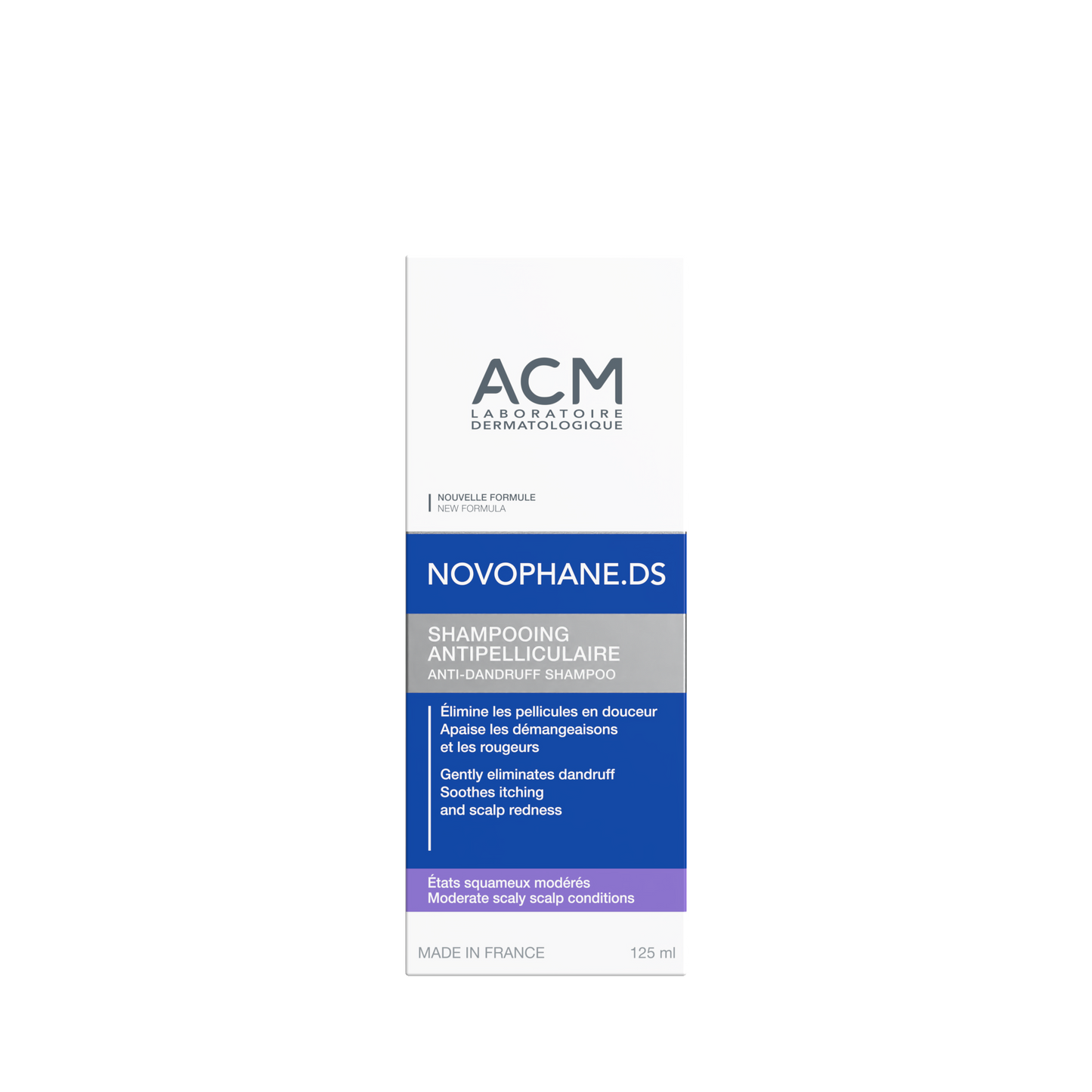 ACM NOVOPHANE DS SHAMPOOING ANTIPELLICULAIRE 125 ML.