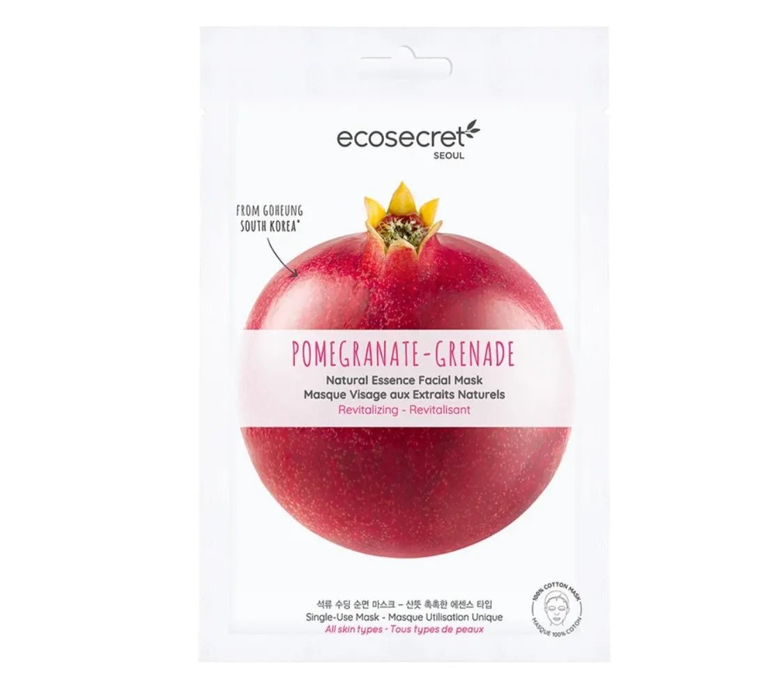Eco Secret Masque Visage Extraits Naturels de Grenade 20ml.